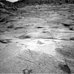 Nasa's Mars rover Curiosity acquired this image using its Left Navigation Camera on Sol 3219, at drive 132, site number 91