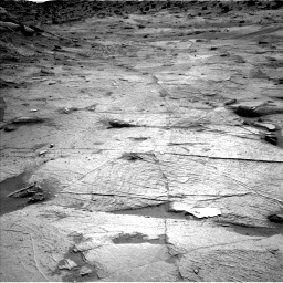 Nasa's Mars rover Curiosity acquired this image using its Left Navigation Camera on Sol 3219, at drive 150, site number 91