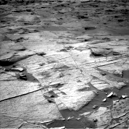 Nasa's Mars rover Curiosity acquired this image using its Left Navigation Camera on Sol 3219, at drive 162, site number 91