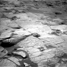 Nasa's Mars rover Curiosity acquired this image using its Left Navigation Camera on Sol 3219, at drive 186, site number 91