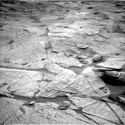 Nasa's Mars rover Curiosity acquired this image using its Left Navigation Camera on Sol 3219, at drive 186, site number 91