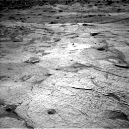 Nasa's Mars rover Curiosity acquired this image using its Left Navigation Camera on Sol 3219, at drive 234, site number 91