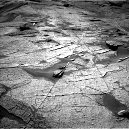 Nasa's Mars rover Curiosity acquired this image using its Left Navigation Camera on Sol 3219, at drive 252, site number 91