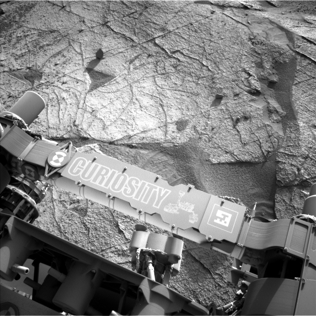 Nasa's Mars rover Curiosity acquired this image using its Left Navigation Camera on Sol 3219, at drive 258, site number 91