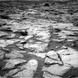 Nasa's Mars rover Curiosity acquired this image using its Right Navigation Camera on Sol 3219, at drive 42, site number 91