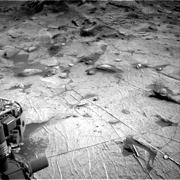 Nasa's Mars rover Curiosity acquired this image using its Right Navigation Camera on Sol 3219, at drive 174, site number 91