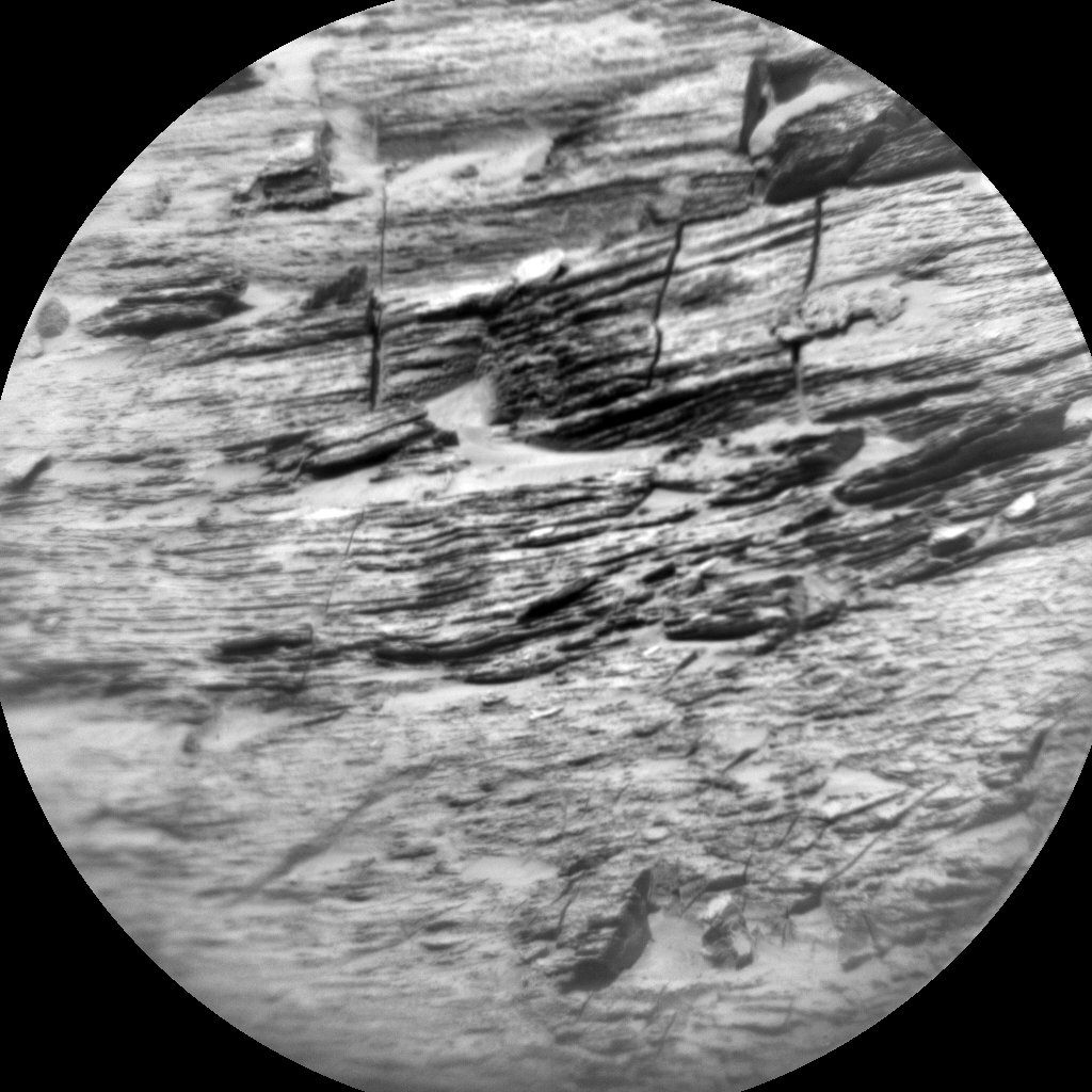 Nasa's Mars rover Curiosity acquired this image using its Chemistry & Camera (ChemCam) on Sol 3219, at drive 0, site number 91
