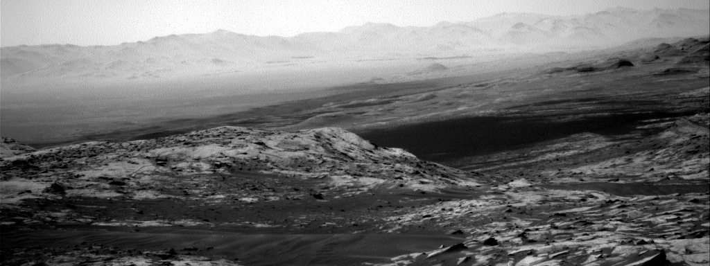 Nasa's Mars rover Curiosity acquired this image using its Right Navigation Camera on Sol 3220, at drive 258, site number 91