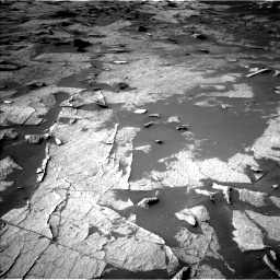 Nasa's Mars rover Curiosity acquired this image using its Left Navigation Camera on Sol 3222, at drive 258, site number 91