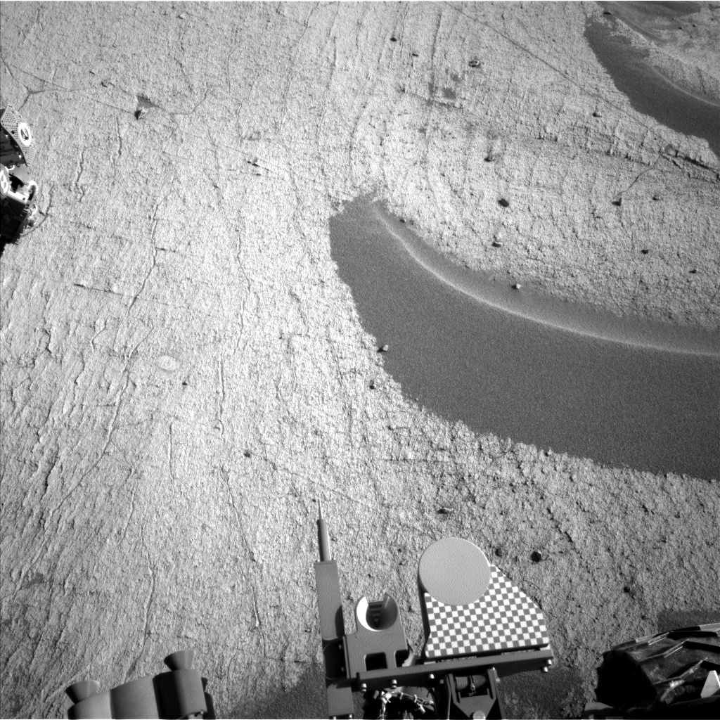 Nasa's Mars rover Curiosity acquired this image using its Left Navigation Camera on Sol 3224, at drive 390, site number 91
