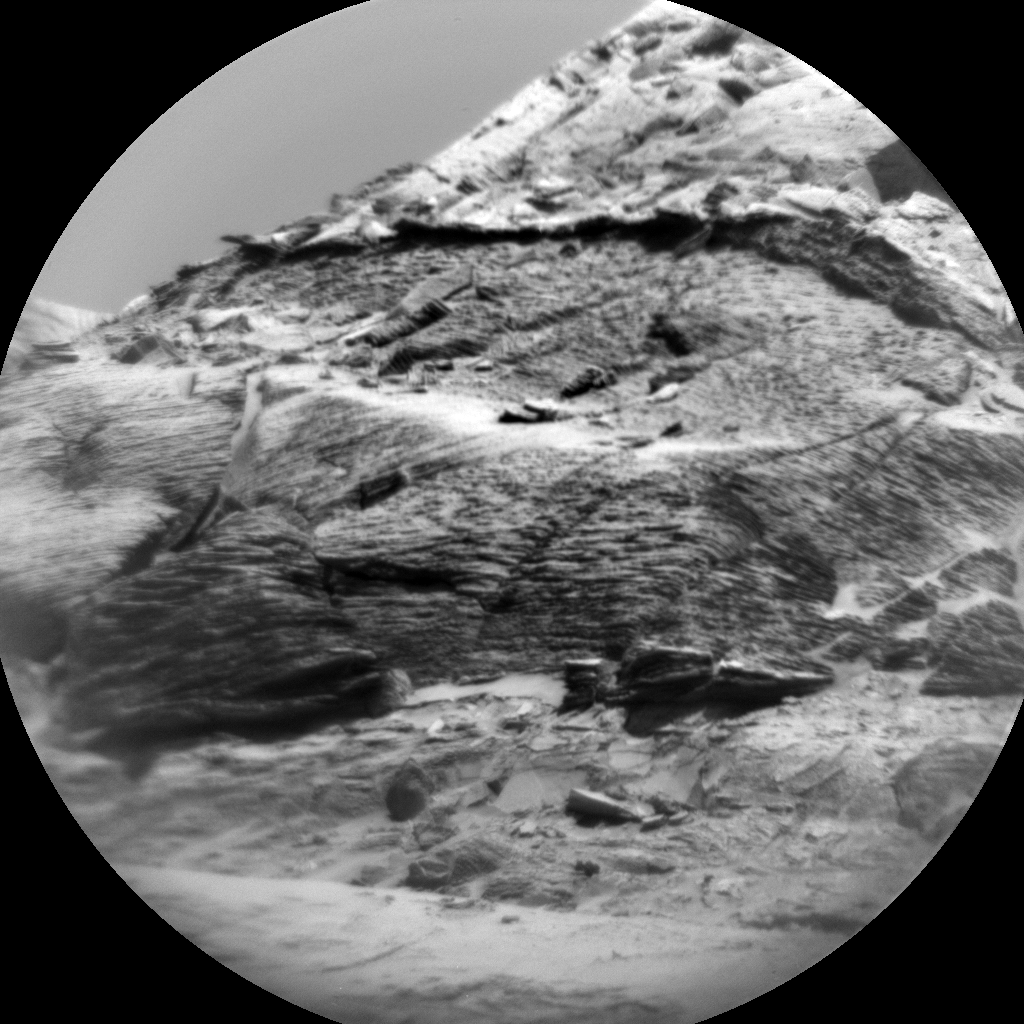 Nasa's Mars rover Curiosity acquired this image using its Chemistry & Camera (ChemCam) on Sol 3233, at drive 390, site number 91