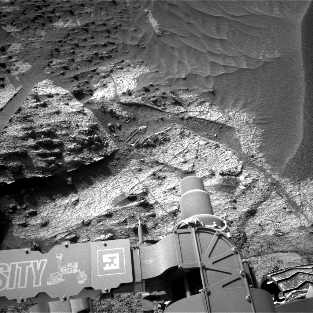 Nasa's Mars rover Curiosity acquired this image using its Left Navigation Camera on Sol 3247, at drive 516, site number 91