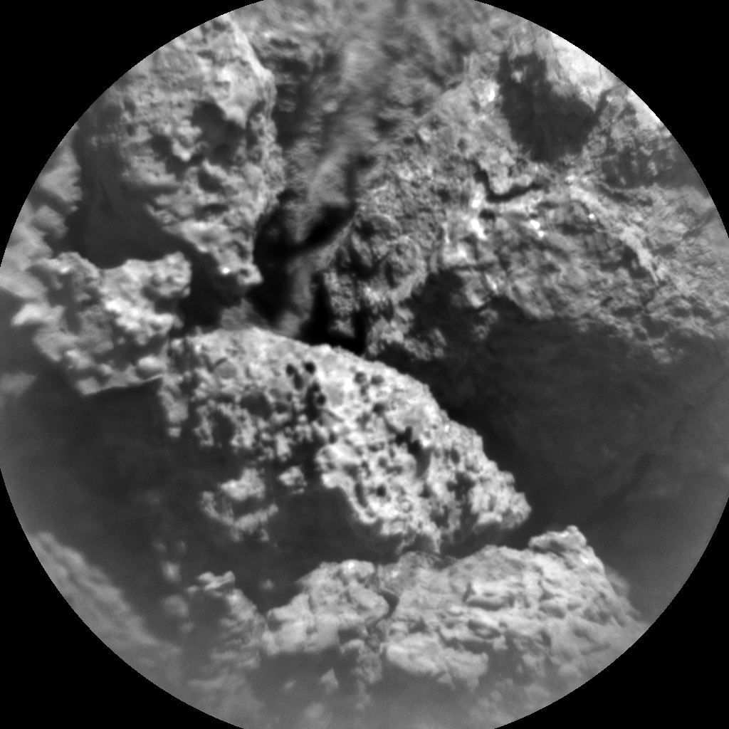 Nasa's Mars rover Curiosity acquired this image using its Chemistry & Camera (ChemCam) on Sol 3248, at drive 516, site number 91