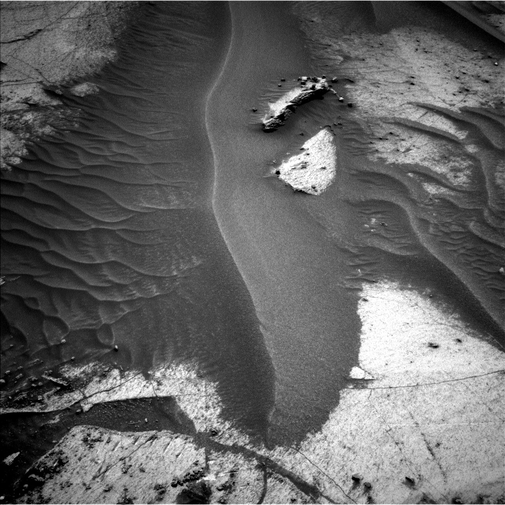 Nasa's Mars rover Curiosity acquired this image using its Left Navigation Camera on Sol 3262, at drive 516, site number 91