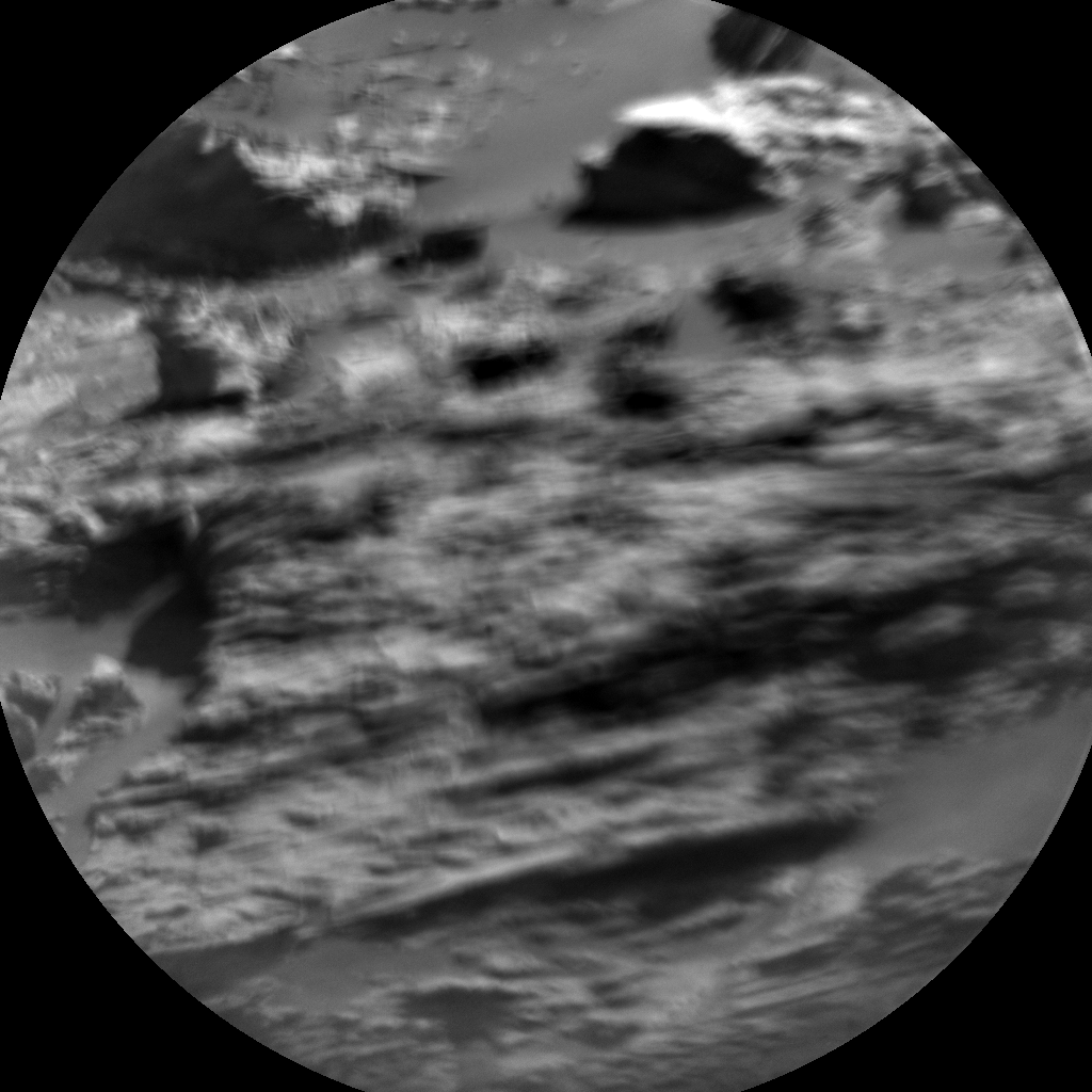 Nasa's Mars rover Curiosity acquired this image using its Chemistry & Camera (ChemCam) on Sol 3272, at drive 516, site number 91