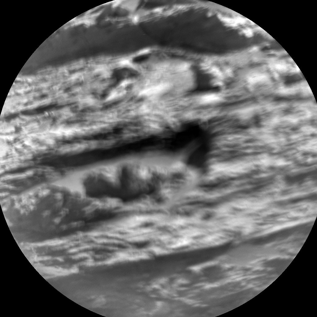 Nasa's Mars rover Curiosity acquired this image using its Chemistry & Camera (ChemCam) on Sol 3272, at drive 516, site number 91