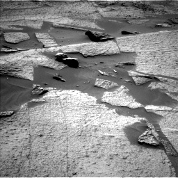 Nasa's Mars rover Curiosity acquired this image using its Left Navigation Camera on Sol 3274, at drive 600, site number 91