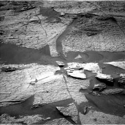 Nasa's Mars rover Curiosity acquired this image using its Left Navigation Camera on Sol 3274, at drive 654, site number 91