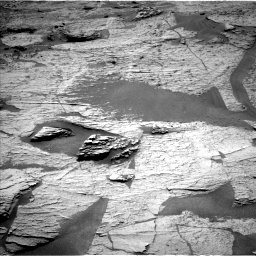 Nasa's Mars rover Curiosity acquired this image using its Left Navigation Camera on Sol 3277, at drive 672, site number 91