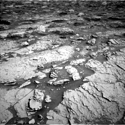Nasa's Mars rover Curiosity acquired this image using its Left Navigation Camera on Sol 3277, at drive 738, site number 91