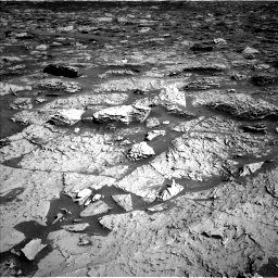 Nasa's Mars rover Curiosity acquired this image using its Left Navigation Camera on Sol 3277, at drive 756, site number 91