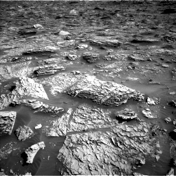 Nasa's Mars rover Curiosity acquired this image using its Left Navigation Camera on Sol 3277, at drive 804, site number 91