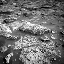 Nasa's Mars rover Curiosity acquired this image using its Left Navigation Camera on Sol 3277, at drive 810, site number 91