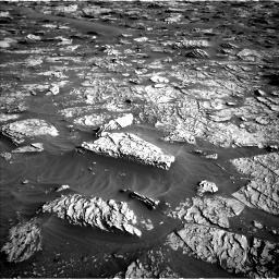 Nasa's Mars rover Curiosity acquired this image using its Left Navigation Camera on Sol 3277, at drive 864, site number 91
