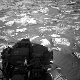 Nasa's Mars rover Curiosity acquired this image using its Left Navigation Camera on Sol 3277, at drive 870, site number 91