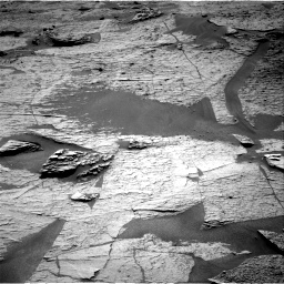 Nasa's Mars rover Curiosity acquired this image using its Right Navigation Camera on Sol 3277, at drive 672, site number 91