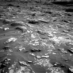 Nasa's Mars rover Curiosity acquired this image using its Left Navigation Camera on Sol 3278, at drive 1000, site number 91