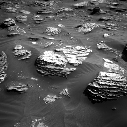 Nasa's Mars rover Curiosity acquired this image using its Left Navigation Camera on Sol 3278, at drive 1030, site number 91