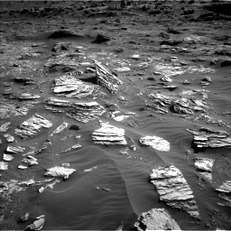 Nasa's Mars rover Curiosity acquired this image using its Left Navigation Camera on Sol 3278, at drive 1054, site number 91