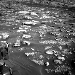 Nasa's Mars rover Curiosity acquired this image using its Right Navigation Camera on Sol 3278, at drive 1018, site number 91