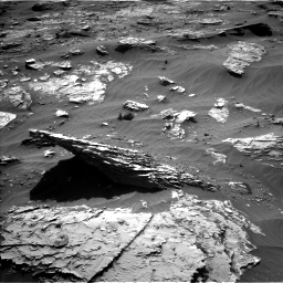 Nasa's Mars rover Curiosity acquired this image using its Left Navigation Camera on Sol 3279, at drive 1102, site number 91