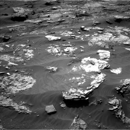 Nasa's Mars rover Curiosity acquired this image using its Left Navigation Camera on Sol 3279, at drive 1126, site number 91