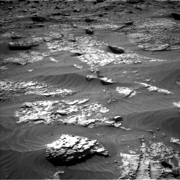 Nasa's Mars rover Curiosity acquired this image using its Left Navigation Camera on Sol 3279, at drive 1204, site number 91