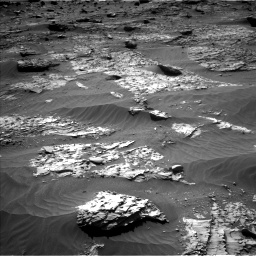Nasa's Mars rover Curiosity acquired this image using its Left Navigation Camera on Sol 3279, at drive 1210, site number 91