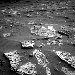 Nasa's Mars rover Curiosity acquired this image using its Left Navigation Camera on Sol 3279, at drive 1252, site number 91