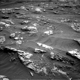 Nasa's Mars rover Curiosity acquired this image using its Left Navigation Camera on Sol 3279, at drive 1264, site number 91
