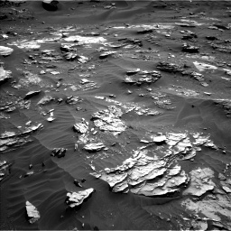 Nasa's Mars rover Curiosity acquired this image using its Left Navigation Camera on Sol 3279, at drive 1288, site number 91