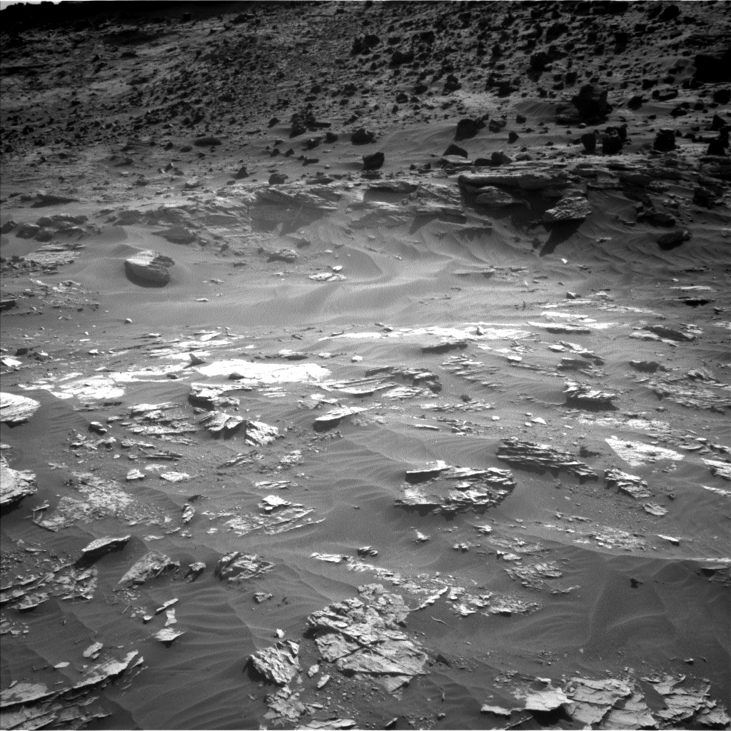 Nasa's Mars rover Curiosity acquired this image using its Left Navigation Camera on Sol 3279, at drive 1298, site number 91