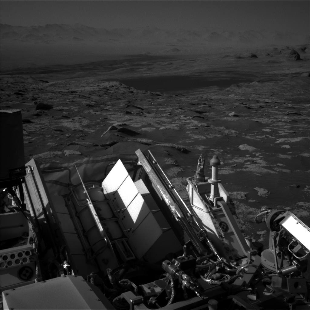 Nasa's Mars rover Curiosity acquired this image using its Left Navigation Camera on Sol 3279, at drive 1298, site number 91