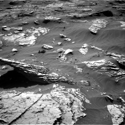 Nasa's Mars rover Curiosity acquired this image using its Right Navigation Camera on Sol 3279, at drive 1102, site number 91