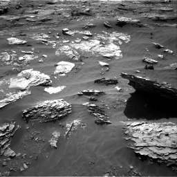 Nasa's Mars rover Curiosity acquired this image using its Right Navigation Camera on Sol 3279, at drive 1114, site number 91