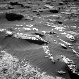 Nasa's Mars rover Curiosity acquired this image using its Right Navigation Camera on Sol 3279, at drive 1150, site number 91