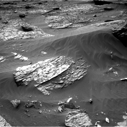 Nasa's Mars rover Curiosity acquired this image using its Right Navigation Camera on Sol 3279, at drive 1192, site number 91