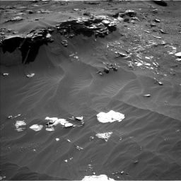 Nasa's Mars rover Curiosity acquired this image using its Left Navigation Camera on Sol 3280, at drive 1358, site number 91