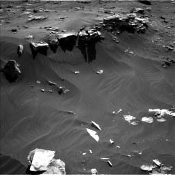 Nasa's Mars rover Curiosity acquired this image using its Left Navigation Camera on Sol 3280, at drive 1382, site number 91
