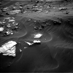 Nasa's Mars rover Curiosity acquired this image using its Left Navigation Camera on Sol 3280, at drive 1406, site number 91